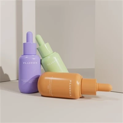 Doppelwandiger Tropfer aus Kunststoff, PET